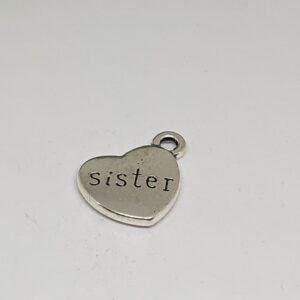 Lánytestvér szívcharm - Image 1