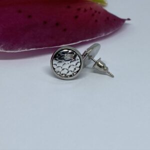 Ezüst színű sellő fülbevaló - Image 3