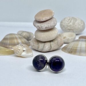 Ametiszt fülbevaló - Image 3