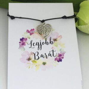 Legjobb barát "életfa" karkötő ajándékkártyával - Image 1