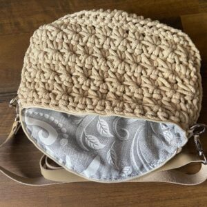 Bézs ,,crossbody" táska – Bild 3