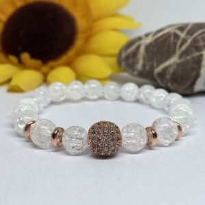 Tripla ásvány karkötő cirkon díszítéssel - Image 3