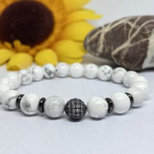 Tripla ásvány karkötő cirkon díszítéssel - Image 4