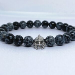 Obszidian -sparta- ásvány karkötő - Image 1