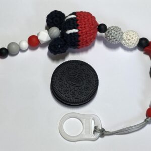 Horgolt Mickey egeres rágcsa- és cumilánc - Image 2