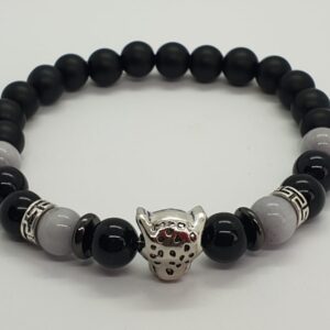 Párducos ásvány karkötő – Bild 2