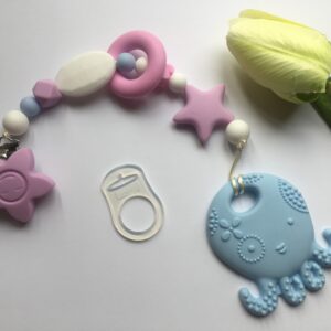 Kék polipos rózsaszín rágcsalánc - Image 1