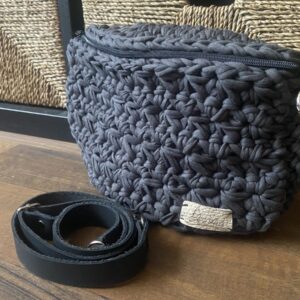 Antracit szürke ,,crossbody" táska - Image 3