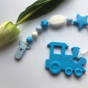 Kék vonatos rágcsalánc – Bild 1